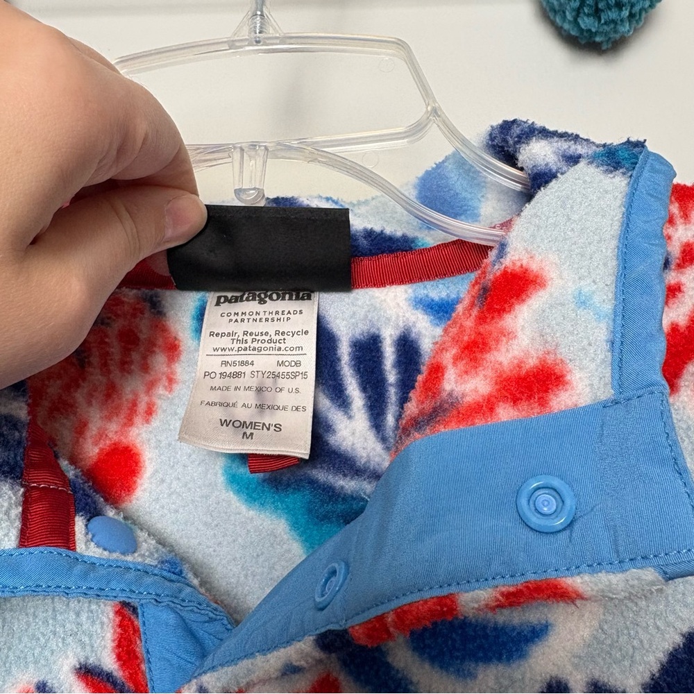 Patagonia Synchilla Snap-T Manoa Dusk Blue Pullover - Picture 5 of 11